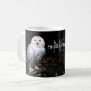 Search for snowy owl coffee mugs Bird of prey