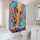 Search for squid shower curtains Ocean