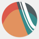Search for abstract stickers Terracotta