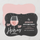 Search for sip wine invitations Pink