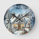 Search for vintage christmas clocks Xmas