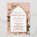 Search for gold foil bridal shower invitations Sage green