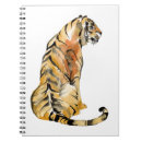 Search for tigers notebooks Watercolor