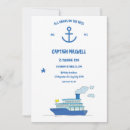 Search for deck party invitations Blue