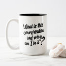 Search for question mugs Typography