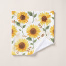 Search for yellow sunflower bathroom accessories Watercolor sunflowers