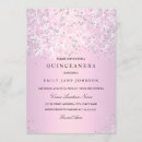 Search for snowflake quinceanera invitations Sparkle