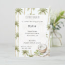 Search for coconut tree invitations Tropical