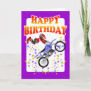 Search for motocross birthday cards Motorcycle