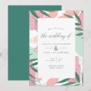 Search for mint wedding invitations Tropical