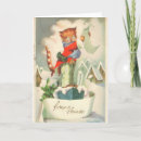 Search for vintage cat new years cards Antique