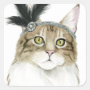 Search for dressed up stickers Cat