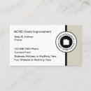 Search for home improvement business cards Building