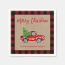 Search for plaid christmas napkins Lumberjack