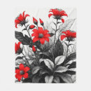 Search for black and white nature blankets Drawing