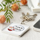 Search for napkin key rings Initials monogram