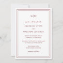 Search for elegant burgundy wedding invitations Formal