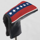 Search for red white and blue golf head covers Usa