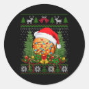 Search for basketball christmas stickers Ugly