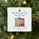 Search for new apartment christmas tree decorations Housewarming