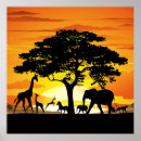 Search for wild animal posters Africa