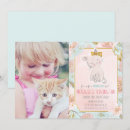 Search for cute kitten pictures invitations Floral