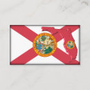 Search for florida business cards Flag of florida