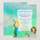 Search for mermaid pool party invitations Kids