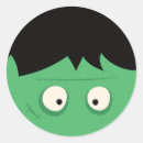 Search for cute frankenstein stickers Happy halloween