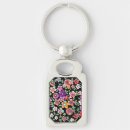 Search for colorful leaf key rings Floral