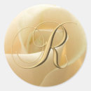 Search for monogram letter r stickers White