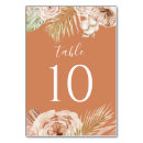 Search for boho table cards Terracotta