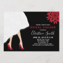 Search for red shoe invitations Bridal