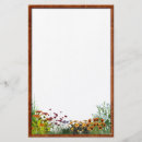 Search for floral border stationery paper Garden