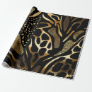 Search for gold cheetah wrapping paper Jungle