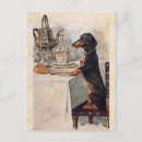 Search for retro dachshund postcards Vintage