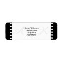 Search for film return address labels Vintage