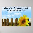 Search for pure in heart posters God