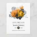Search for halloween save the date postcards Black