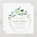 Search for white floral first communion invitations Modern