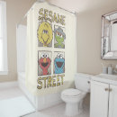 Search for sesame street characters shower curtains Cookie monster