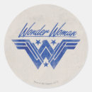 Search for super heroine stickers Wonder woman symbol
