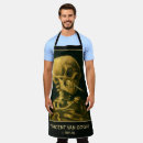 Search for vintage skull aprons Skeleton