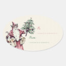 Search for from santa tag stickers Vintage
