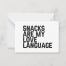 Search for snacking cards invites Foodie