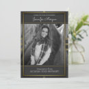 Search for art deco graduation invitations Classy