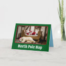 Search for funny polar bear christmas cards North pole