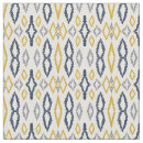Search for yellow and white pattern fabric Blue