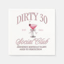 Search for martini napkins Olives