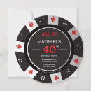 Search for poker chip invitations Las vegas